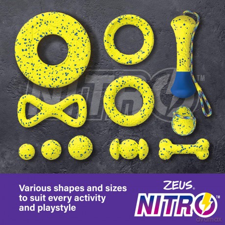 Zeus Nitro - Flying Disc - Yellow and Blue - 24cm