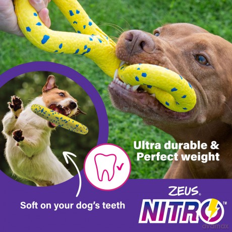 Zeus Nitro - Flying Disc - Yellow and Blue - 24cm