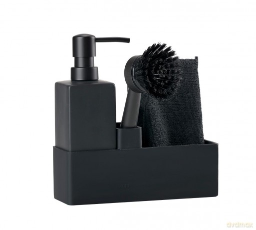 Dozownik Zone Denmark - Dishwashing Set - Black (330413)