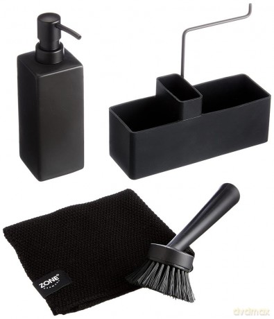 Dozownik Zone Denmark - Dishwashing Set - Black (330413)
