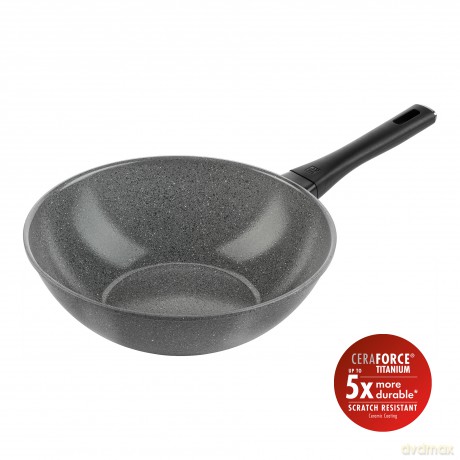 Zwilling - Terreno Plus Ceramic Wok - Gray - 28 cm