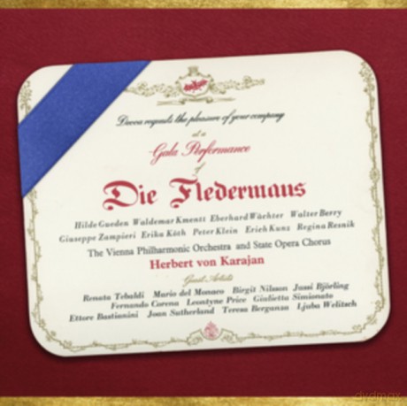 Herbert Von Karajan & Wiener Philharmoniker: J Strauss Die Fledermaus [3xWinyl]