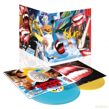Blur: The Great Escape (Limited) (30th Anniversary) (Yellow/Blue) [2xWinyl]
