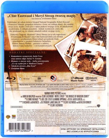 Co się wydarzyło w Madison County [Blu-Ray]