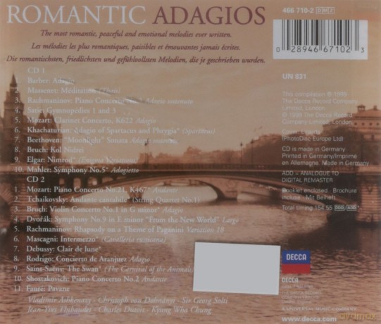 Various: Romantic Addagios [2CD]