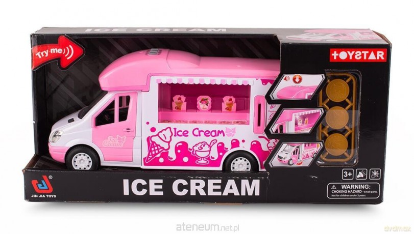 Food Truck lodowy ze światłem i dźwiękiem