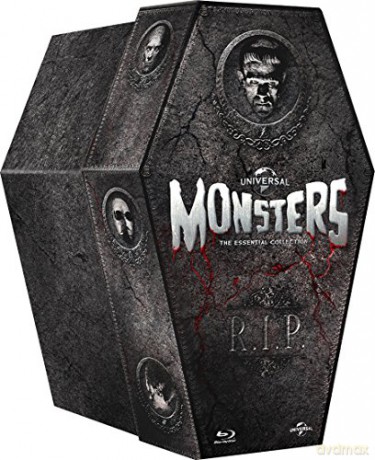 The Classic Monster Coffin Collection (Kolekcja potworów) [8Blu-Ray]