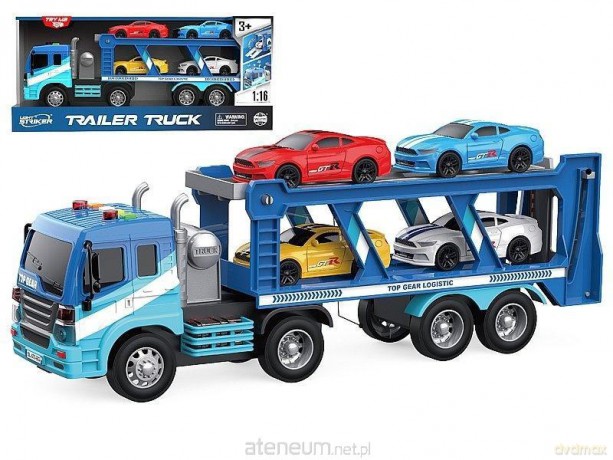 Laweta 1:16 z autami sportowymi