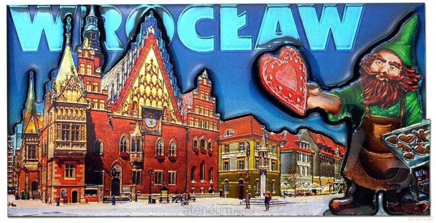 Magnes I love Poland Wrocław [KSIĄŻKA]
