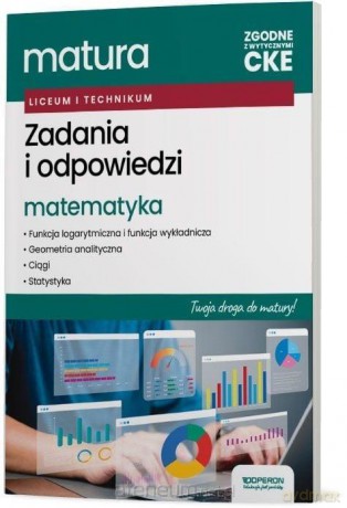 Matura 2026 Matematyka zadania i odpowiedzi - Natalia Aleksandrowicz [KSIĄŻKA]