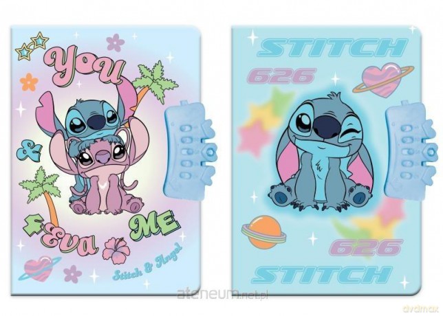 Pamiętnik na szyfr A5/80K Stitch mix