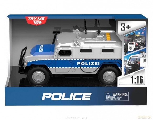 Policja ze światłem i dźwiękiem