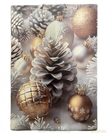 Torebka prezentowa 50x70x20cm Boże Narodzenie mix
