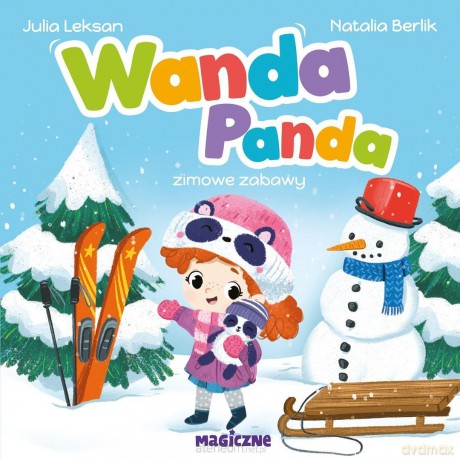 Wanda Panda. Zimowe zabawy - Julia Leksan [KSIĄŻKA]