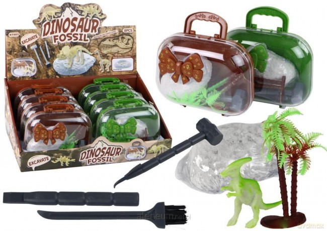 Wykopaliska Dinozaury w walizce mix