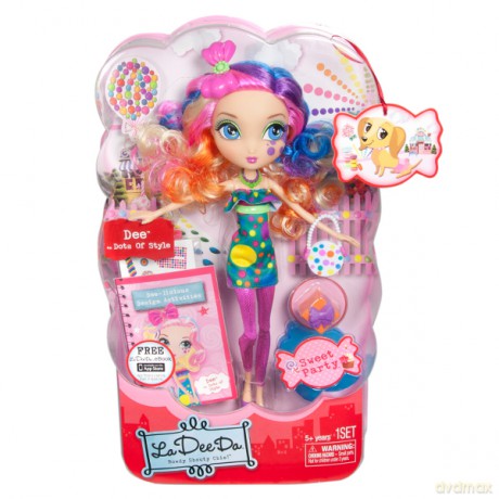 LADEEDA Sweet Party Dots&Lollipop Doll [ZABAWKA]