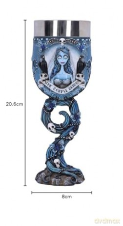 Corpse Bride: Corpse Bride Emily Goblet 20.6cm