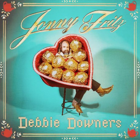 Jonny Fritz: Debbie Downers (Transparent Candy Apple Red) [Winyl]