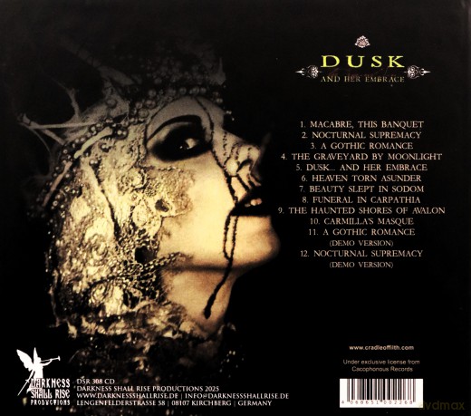 Cradle Of Filth: Dusk And Her Embrace (The Original Sin) (Hardcover-Digibook) [CD]