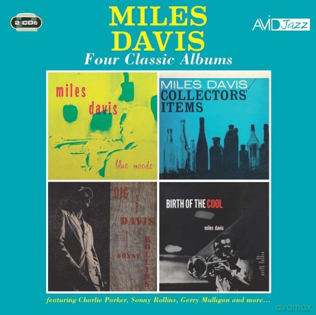 Miles Davis: Four Classic Albums (Blue Moods / Collectors Items / Dig / Birth Of The Cool) [CD]