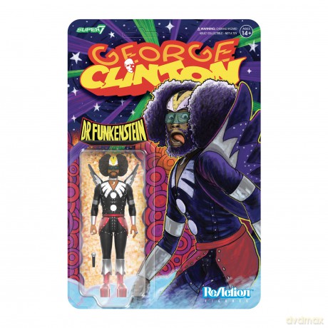 George Clinton: George Clinton Reaction Figure Wave 01- Geroge Clinton Dr Funkenstein