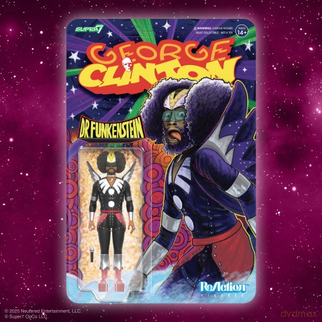 George Clinton: George Clinton Reaction Figure Wave 01- Geroge Clinton Dr Funkenstein
