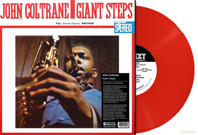 John Coltrane: Giant Steps (Solid Red) [Winyl]