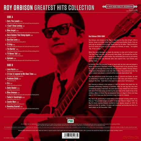 Roy Orbison: Greatest Hits Collection [Winyl]