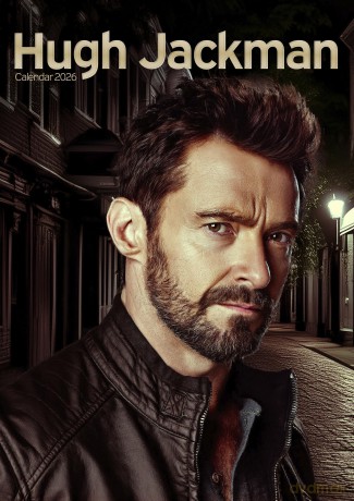 Hugh Jackman: Hugh Jackman 2026 Unofficial Calendar [KALENDARZ]