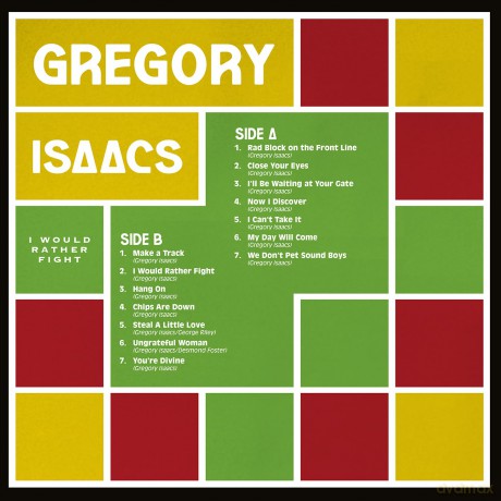 Gregory Isaacs: I Would Rather Fight (Green) [Winyl]
