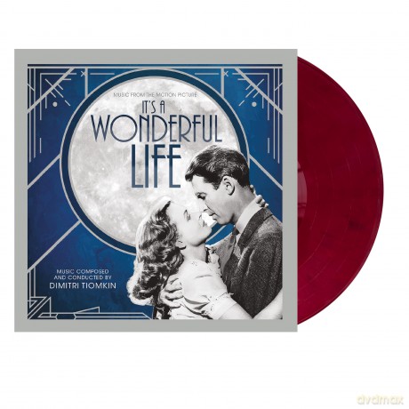 Dimitri Tiomkin: Its A Wonderful Life - Original Soundtrack From The Motion Picture (Burgundy Zuzus Petals) [Winyl]
