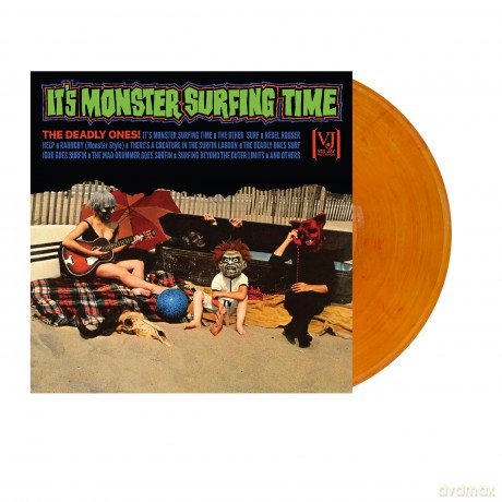 Deadly Ones: Its Monster Surfing Time (All-Analog) (Bloody Pumpkin) [Winyl]