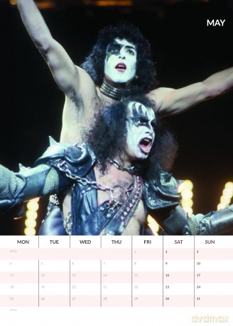 Kiss: Kiss 2026 Unofficial Calendar [KALENDARZ]