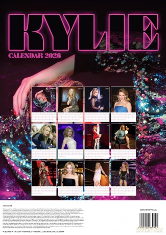 Kylie Mingoue: Kylie Mingoue 2026 Unofficial Calendar [KALENDARZ]
