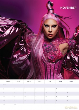Lady Gaga: Lady Gaga 2026 Unofficial Calendar [KALENDARZ]