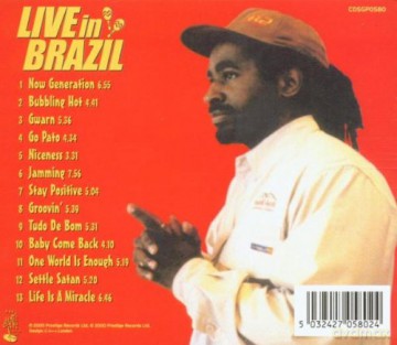 Pato Banton: Live In Brazil [CD]