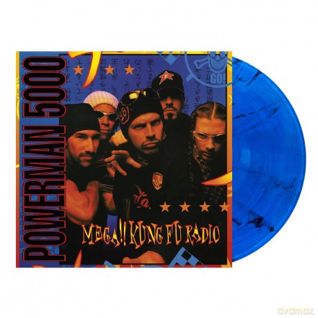Powerman 5000: Mega!! Kung Fu Radio (Blue/Black Swirl) [Winyl]