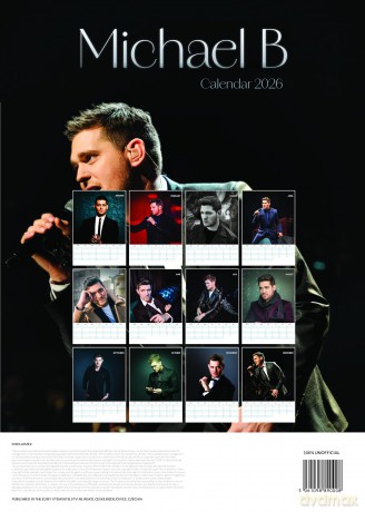 Michael Buble: Michael Buble 2026 Unofficial Calendar [KALENDARZ]