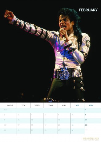 Michael Jackson: Michael Jackson 2026 Unofficial Calendar [KALENDARZ]