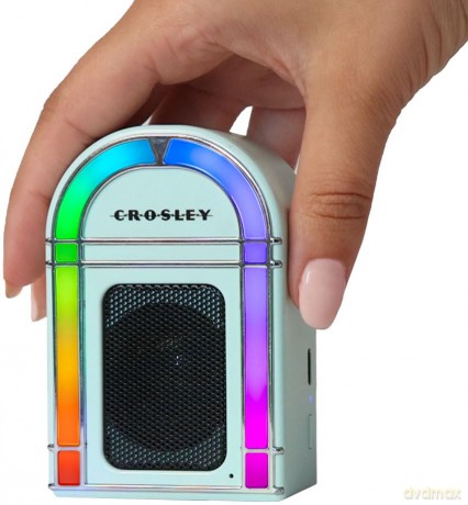 Mini Jukebox Bluetooth Speaker (Aqua Blue)