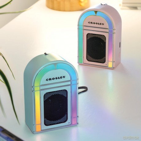 Mini Jukebox Bluetooth Speaker (Aqua Blue)