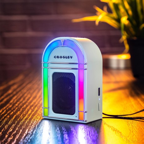Mini Jukebox Bluetooth Speaker (Aqua Blue)