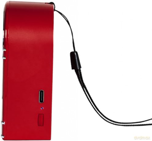 Mini Jukebox Bluetooth Speaker (Red)