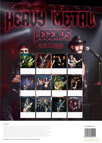Motorhead: Motorhead 2026 Unofficial Calendar [KALENDARZ]