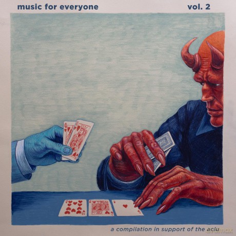 Music For Everyone Vol. 2 (Oxblood/Aqua Blue Swirl) [Winyl]