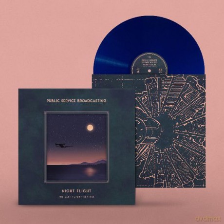 Public Service Broadcasting: Night Flight - The Last Flight Remixes (Midnight Blue) [Winyl]