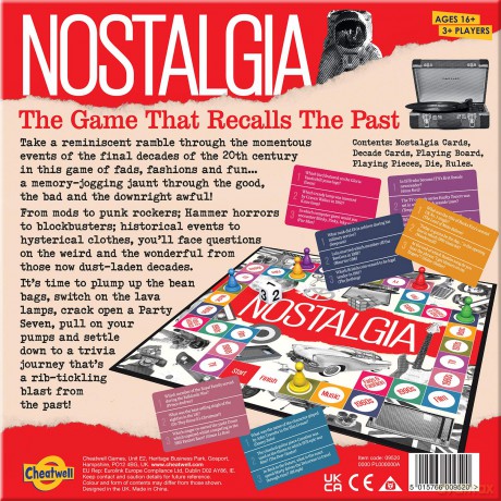 Trivia: Nostalgia Boardgame