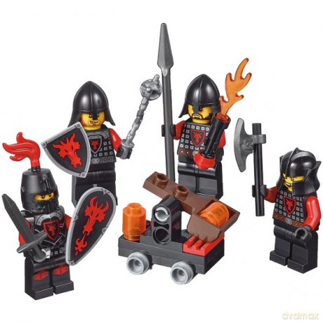 LEGO Castle Dragons Minifigurki, Zestaw [KLOCKI]