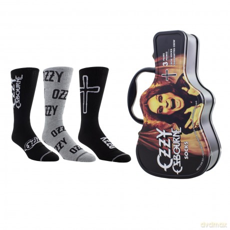 Ozzy Osbourne: Ozzy Osbourne 3 Pack In Guitar Tin (One Size)