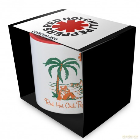 Red Hot Chili Peppers: Red Hot Chili Peppers (Island) Red Coloured Inner Pod Mug